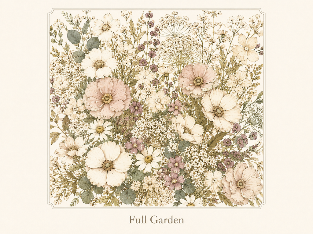 Custom Floral Preservation Frame