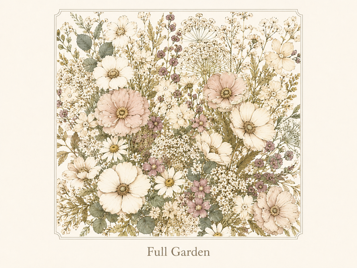 Custom Floral Preservation Frame