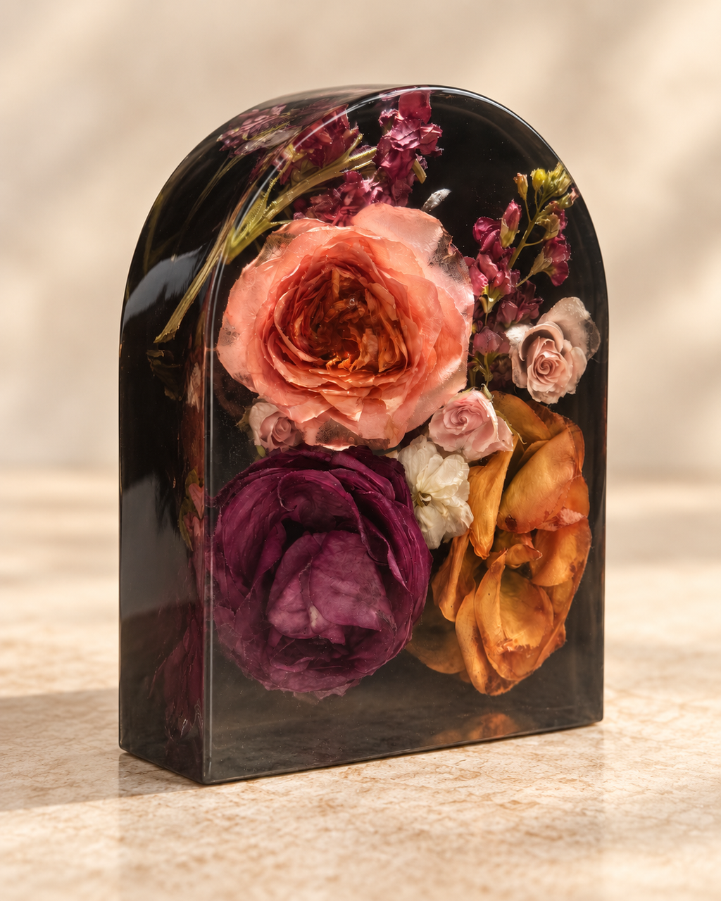 Custom Resin Floral Arch | Wedding Bouquet Preservation