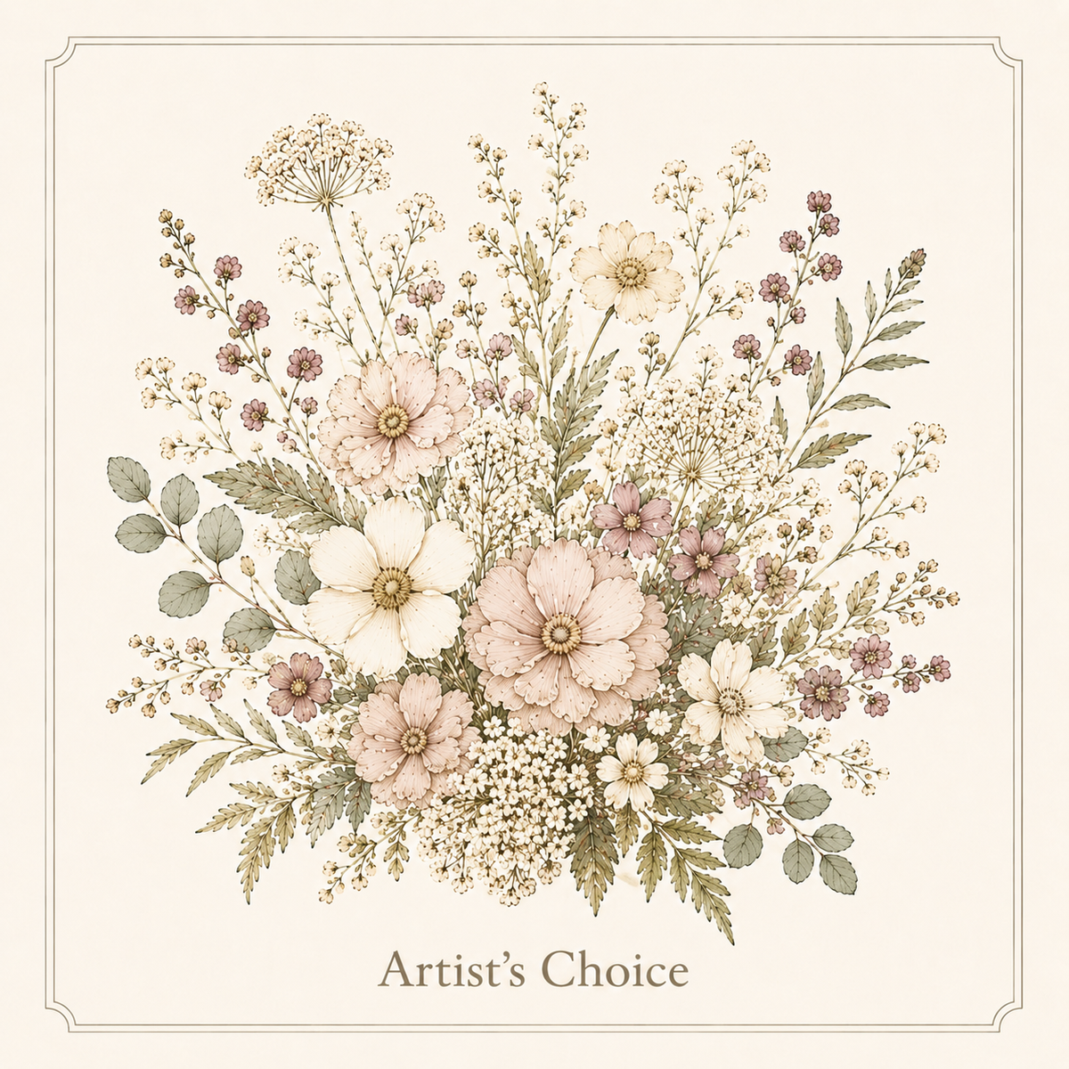 Custom Floral Preservation Frame