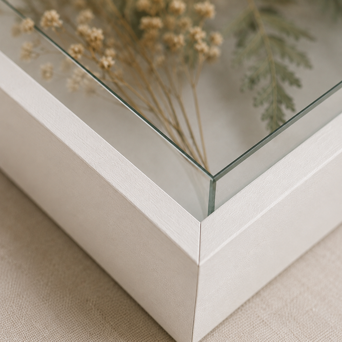 Custom Floral Preservation Frame