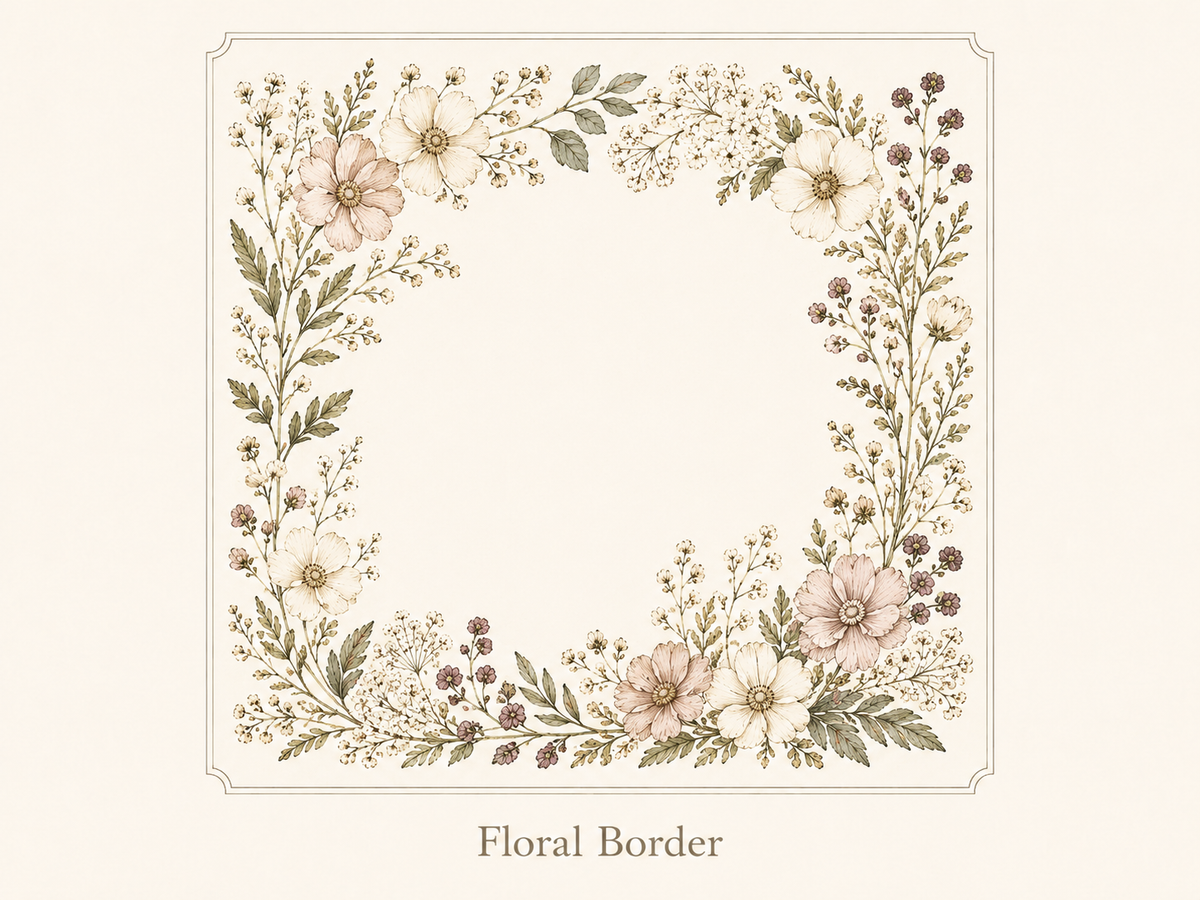 Custom Floral Preservation Frame