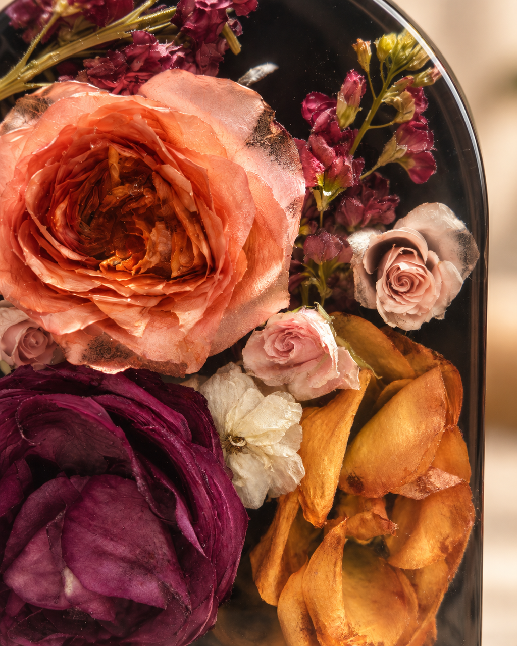 Custom Resin Floral Arch | Wedding Bouquet Preservation