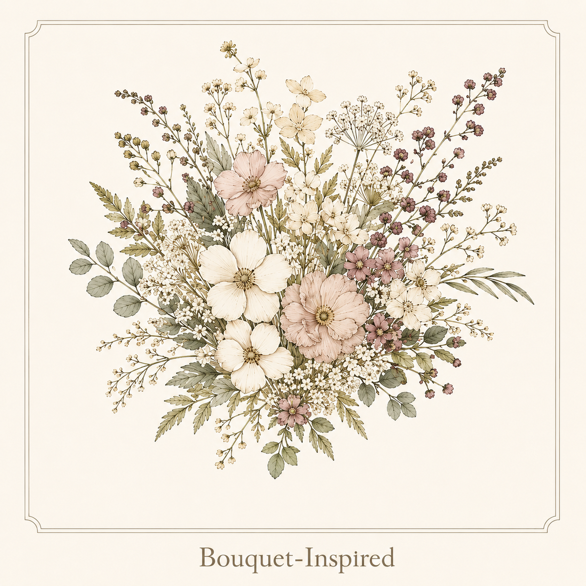 Custom Floral Preservation Frame